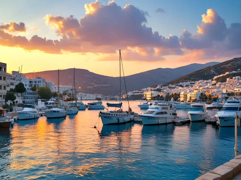 Cyprus Paphos harbor