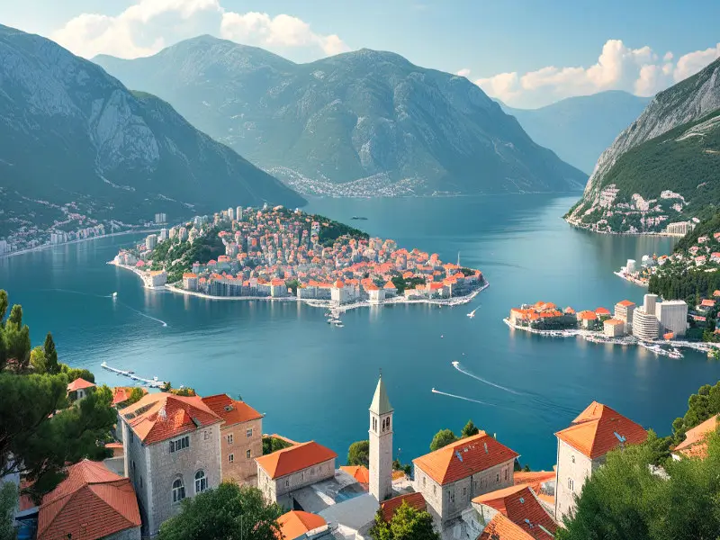 Eastern Europe - Montenegro Kotor Bay