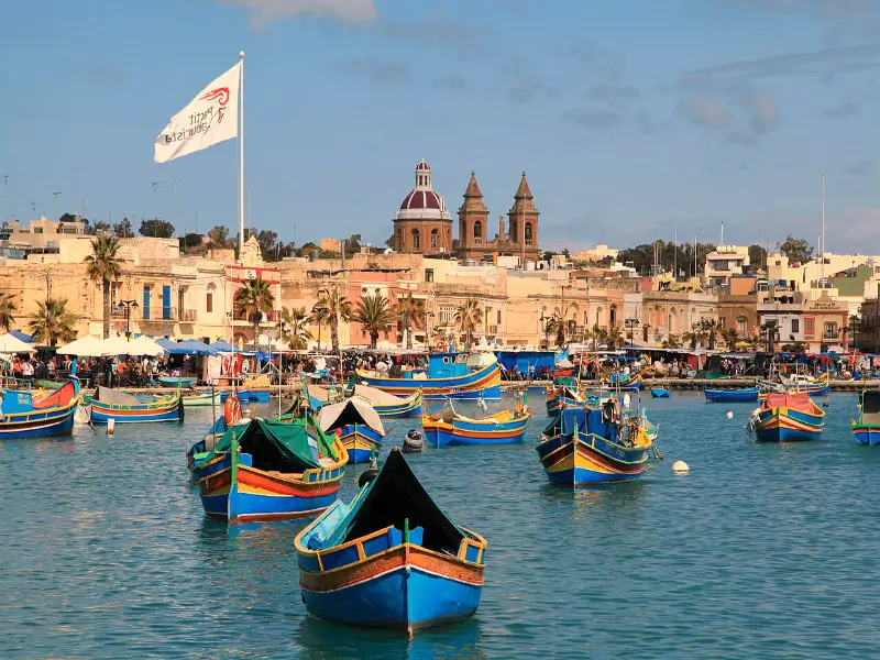 Marsaxlokk Fishing village