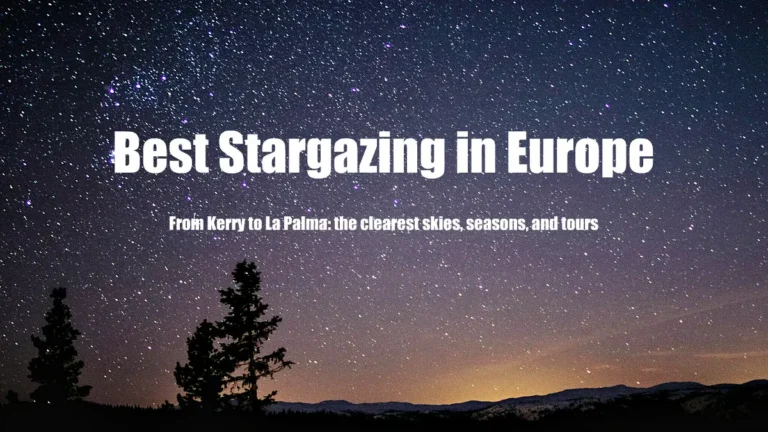 Dark Sky Places in Europe