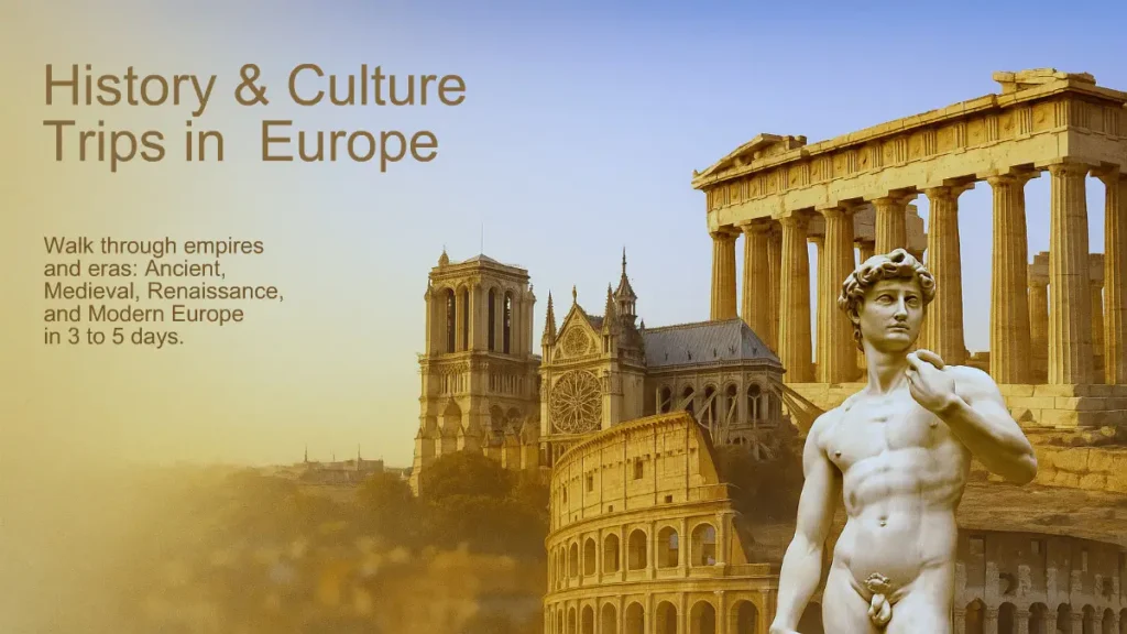 History and Culture Trips in Europe