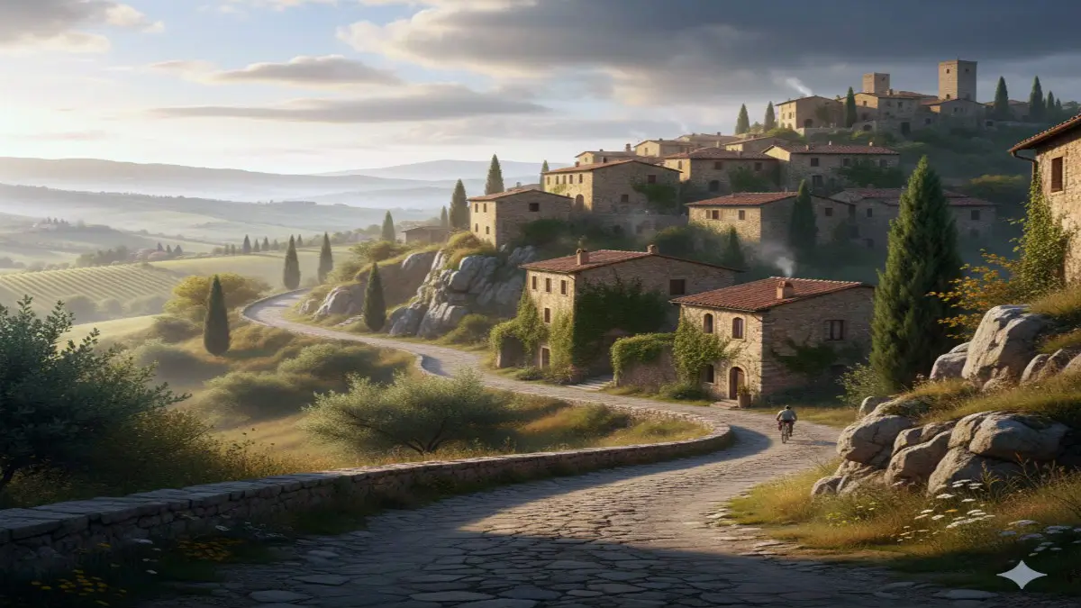 Italy hill towns