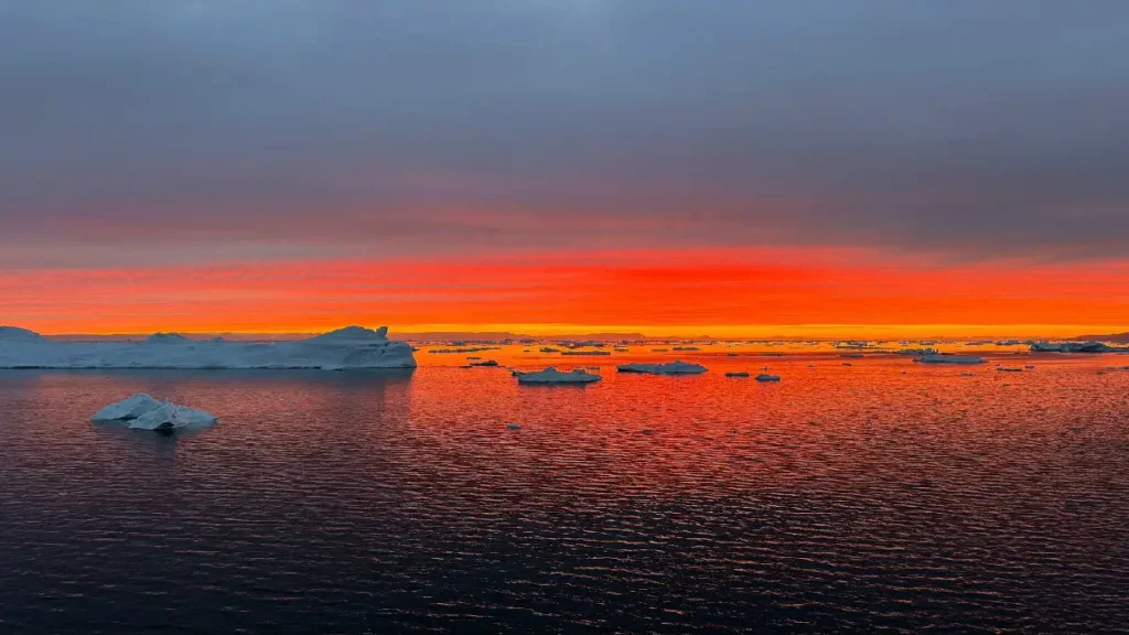 Greenland disko bay