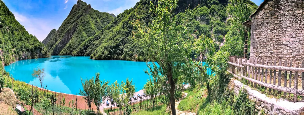 Lake Komani Albania