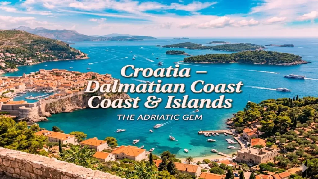 Dalmatian coast and islands