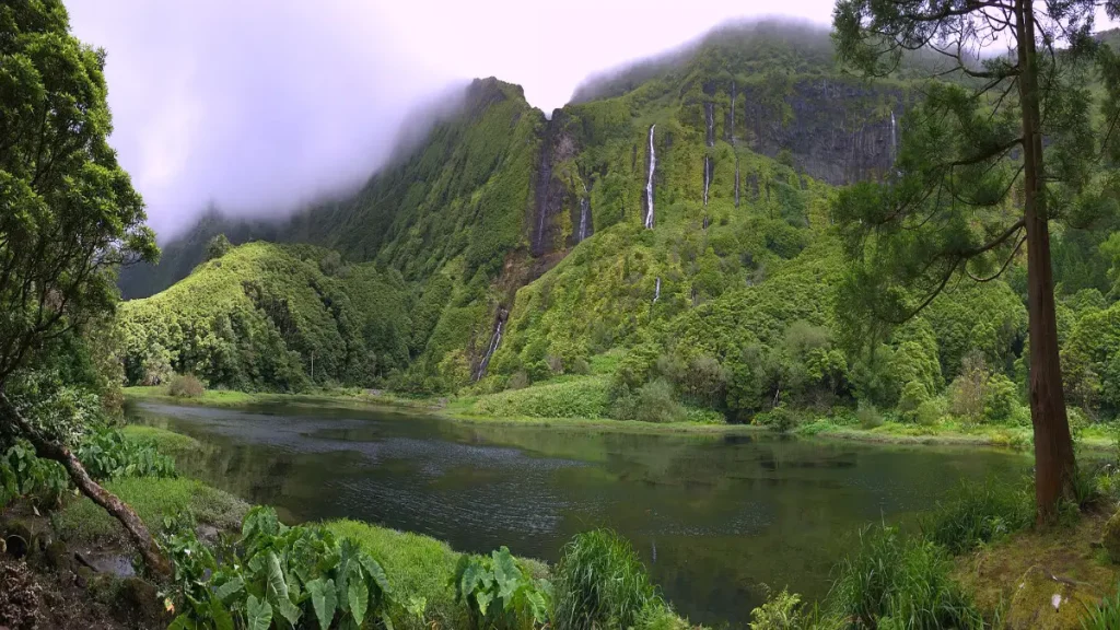 Azores volcanic lakes