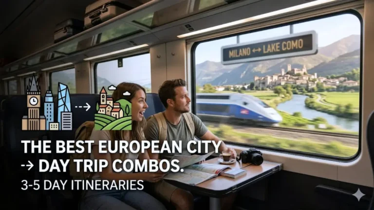 Best European city day trip combos