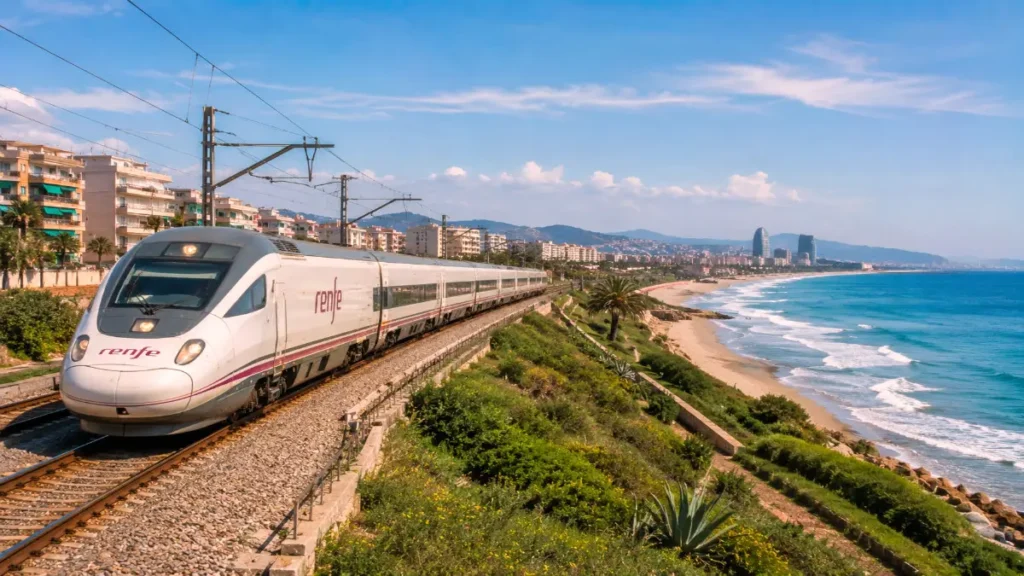 Barcelona to Valencia train trip