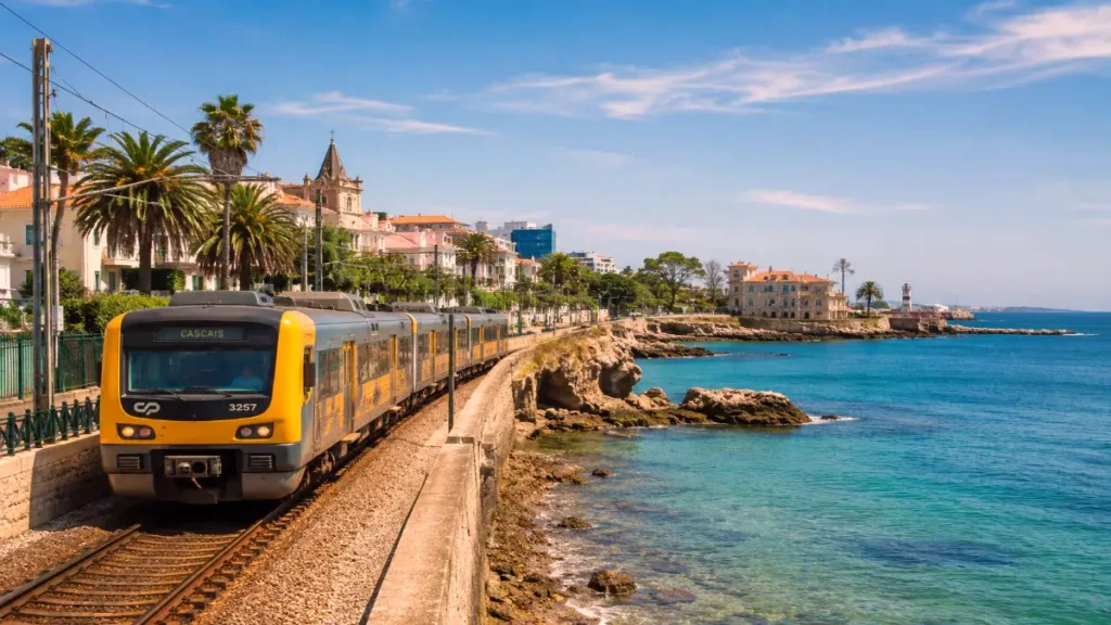 Lisbon to Cascais train trip