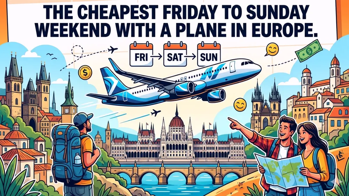 Friday to Sunday weekend in Europe
