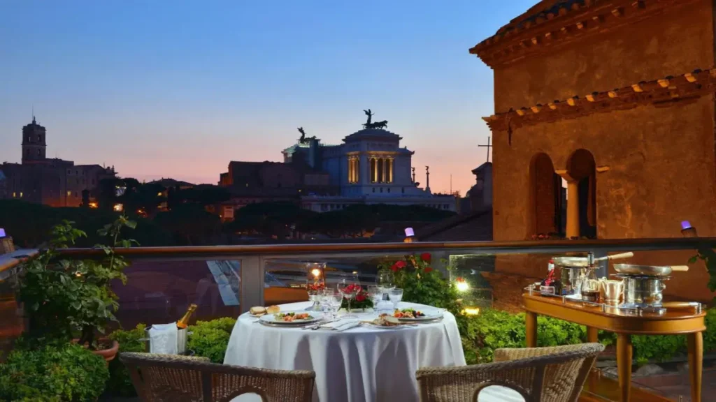 Rooftop terrace